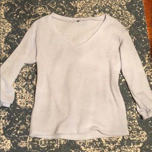 Light blue sweater